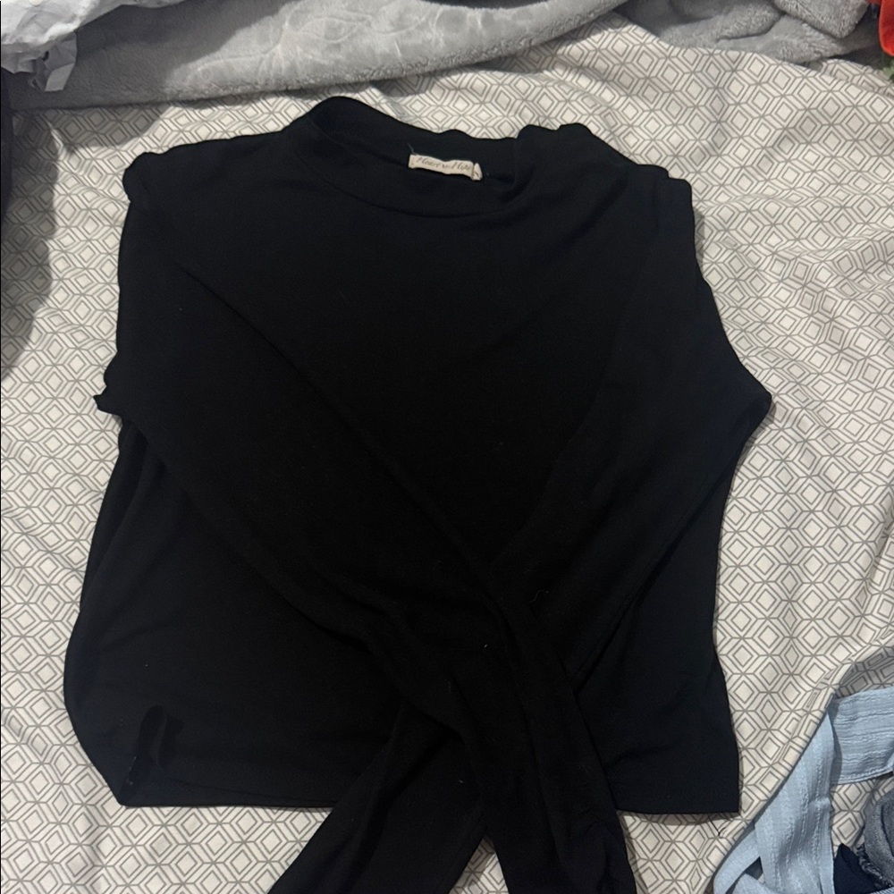 Elegant Black Women's Top